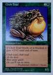 Magic the Gathering  - Chub Toad  - 5th Edition