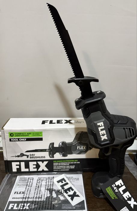 Шабельна пила Flex FX2241 24V. Професійний інструмент із США !!