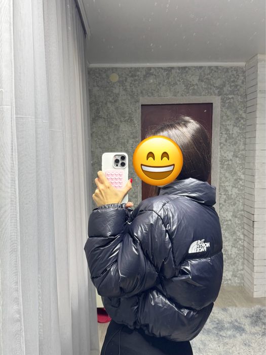 Женский пуховик  tnf утиное пух и перо