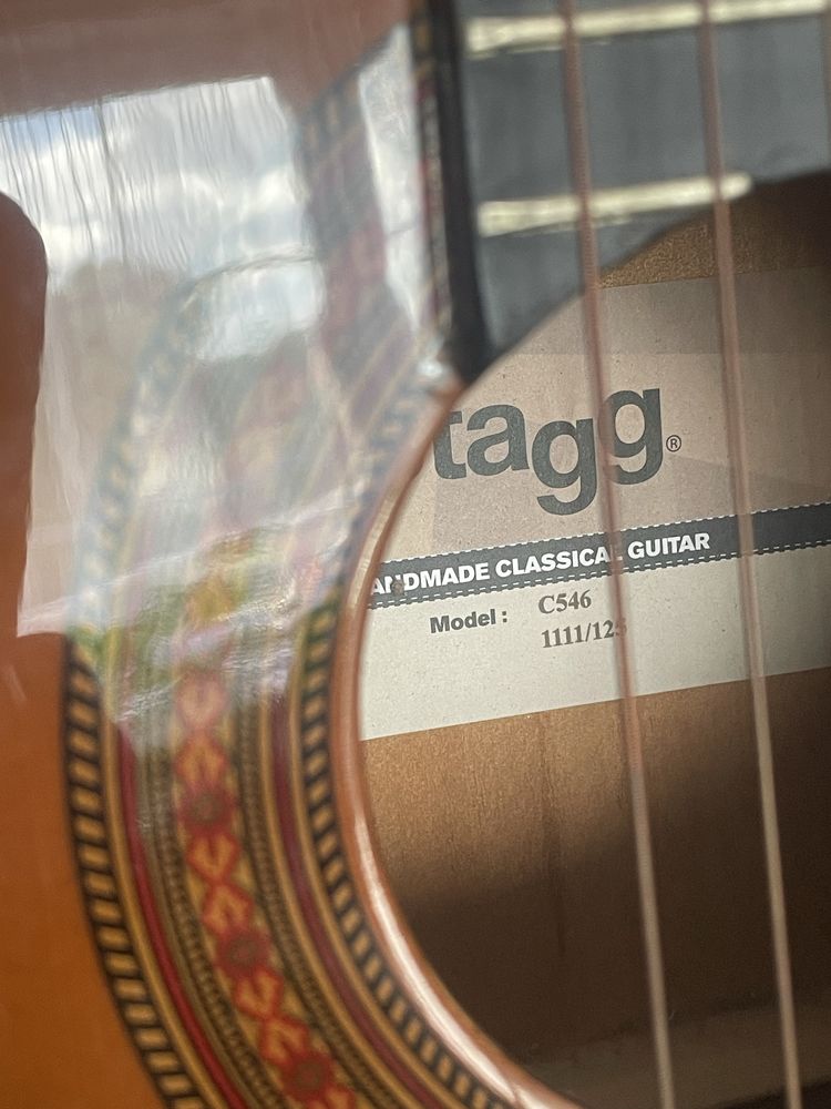 Gitara klasyczna stagg c546  ręcznie robiona pokrowiec +struny