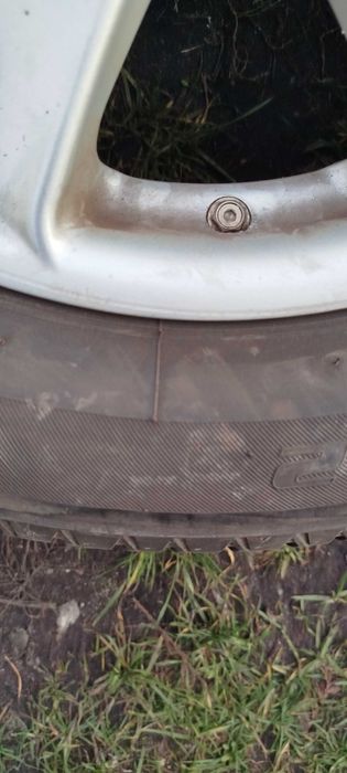 Koła z oponami na felgach Rial, 7J16, 5X120 z oponami letnimi