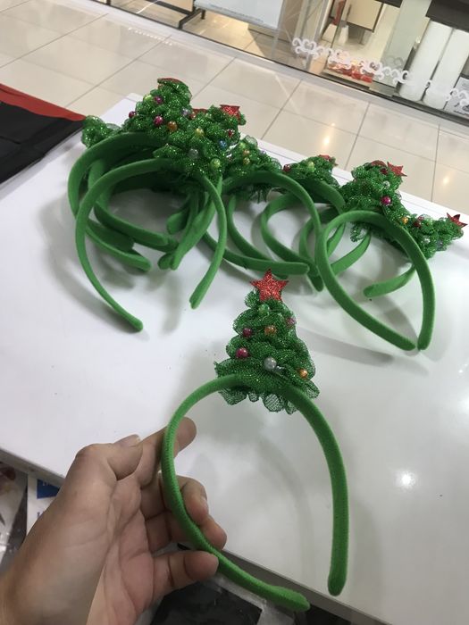 Обруч Новорічний Ялинка, Шапочка, Ковпак, Шапка