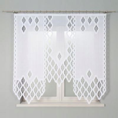 Firanka żakardowa 160x160 gotowa z panelem 019332 FIRANA PANEL