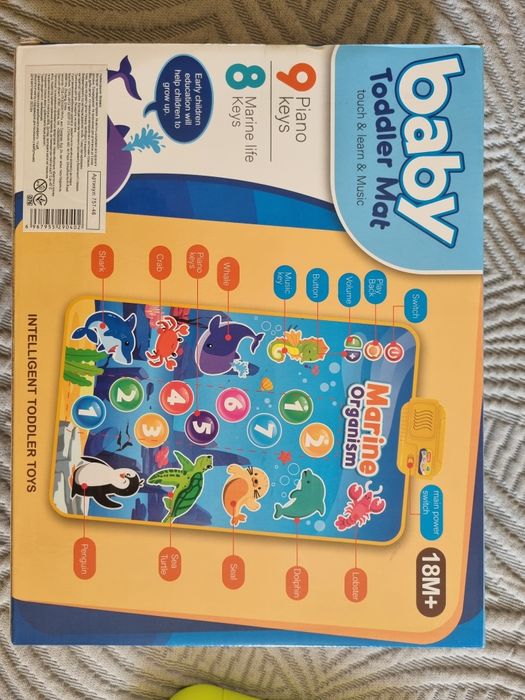 Музичний килимок підводний світ