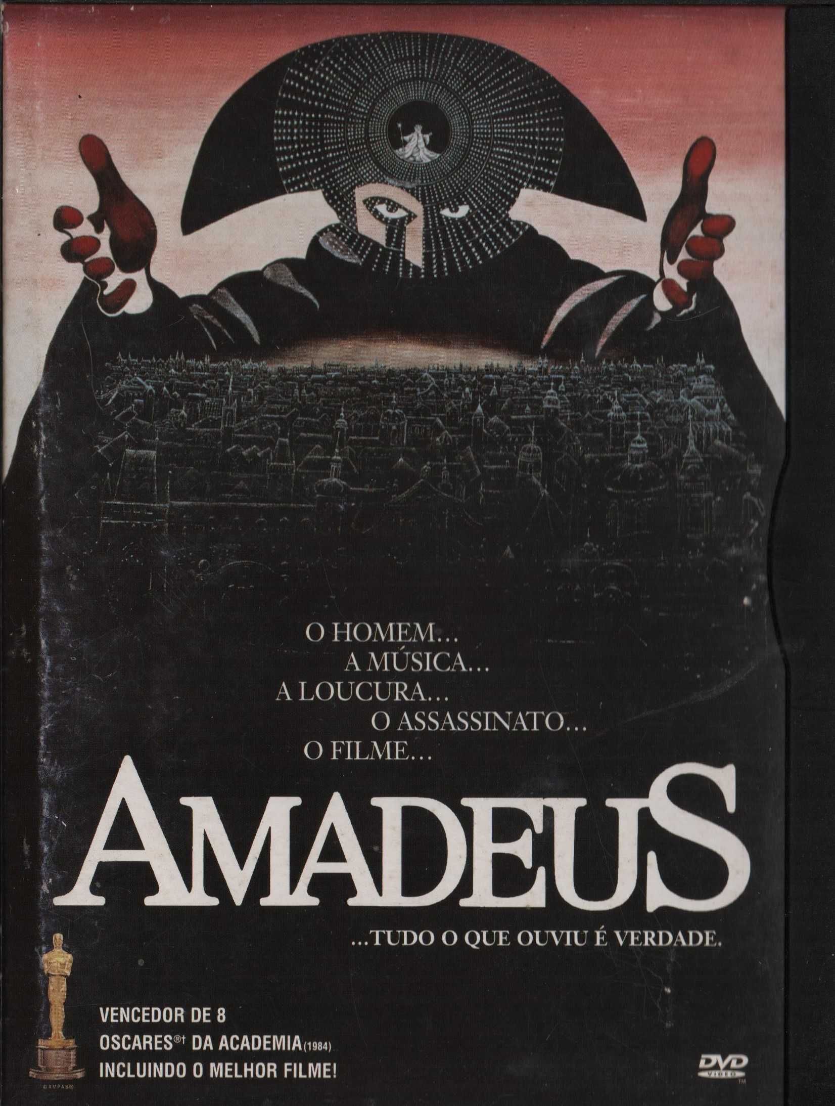 Dvd Amadeus - drama histórico - edição em snapcase