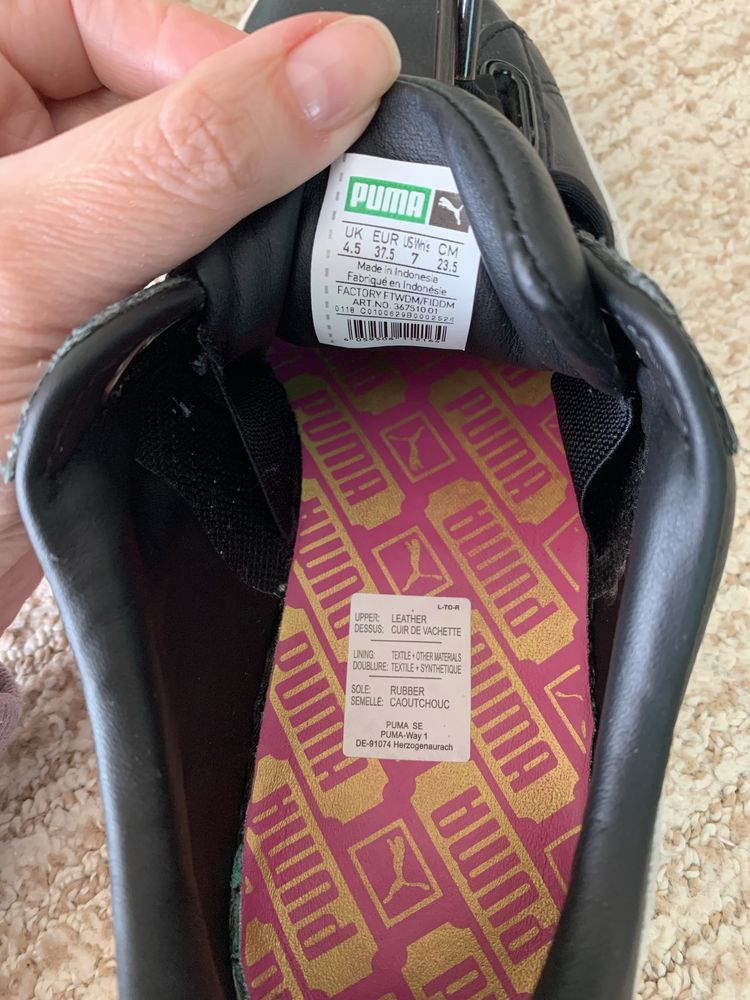 Продам кросівки шкіряні, Puma