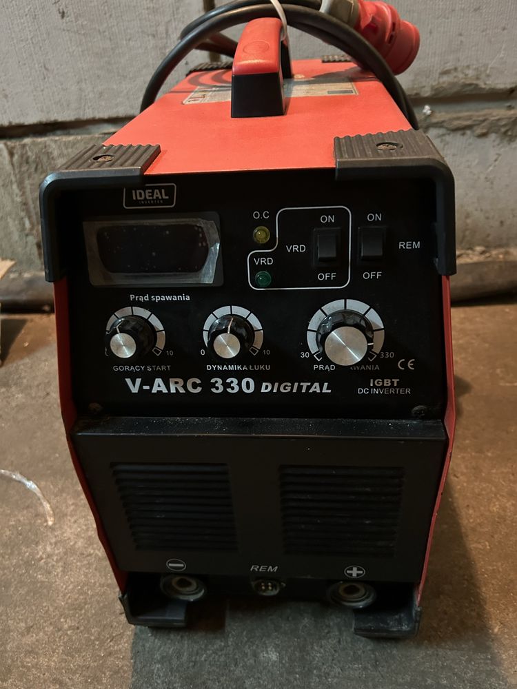 Spawarka Ideal Inverter V-ARC 330 Digital