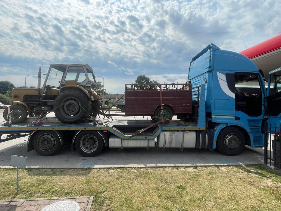 Transport niskopodwoziowy maszyn rolniczych i budowlanych