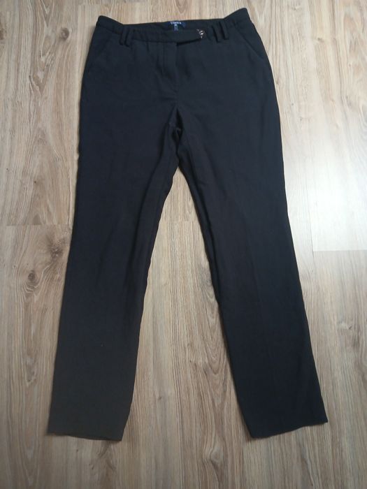 Czarne eleganckie spodnie Gardeur r.42