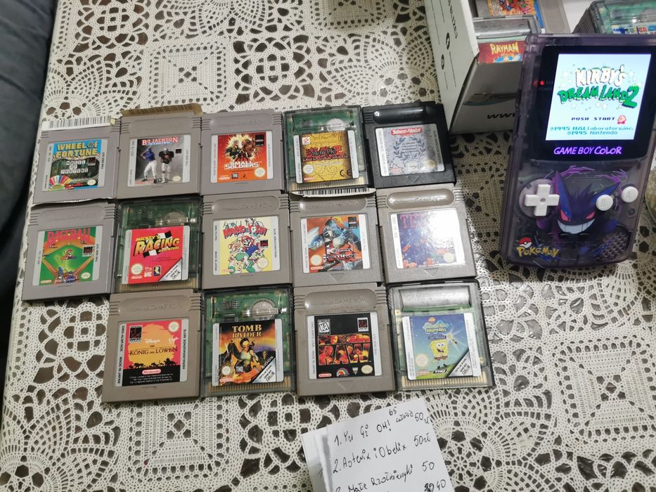 Mega zestaw Gier do NINTENDO GAME BOY Classic i Color 13sztuk