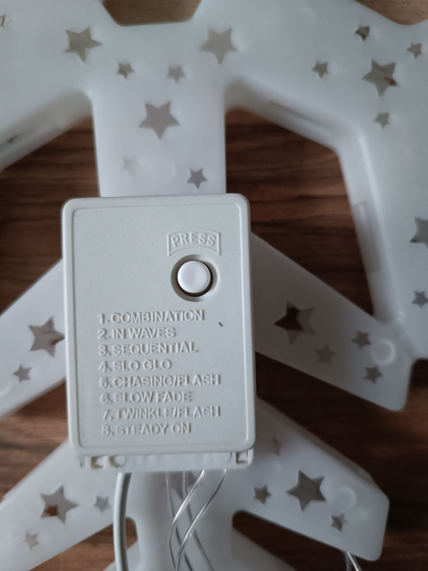 Ozdoba świąteczna LED Gwiazdka, Choinka