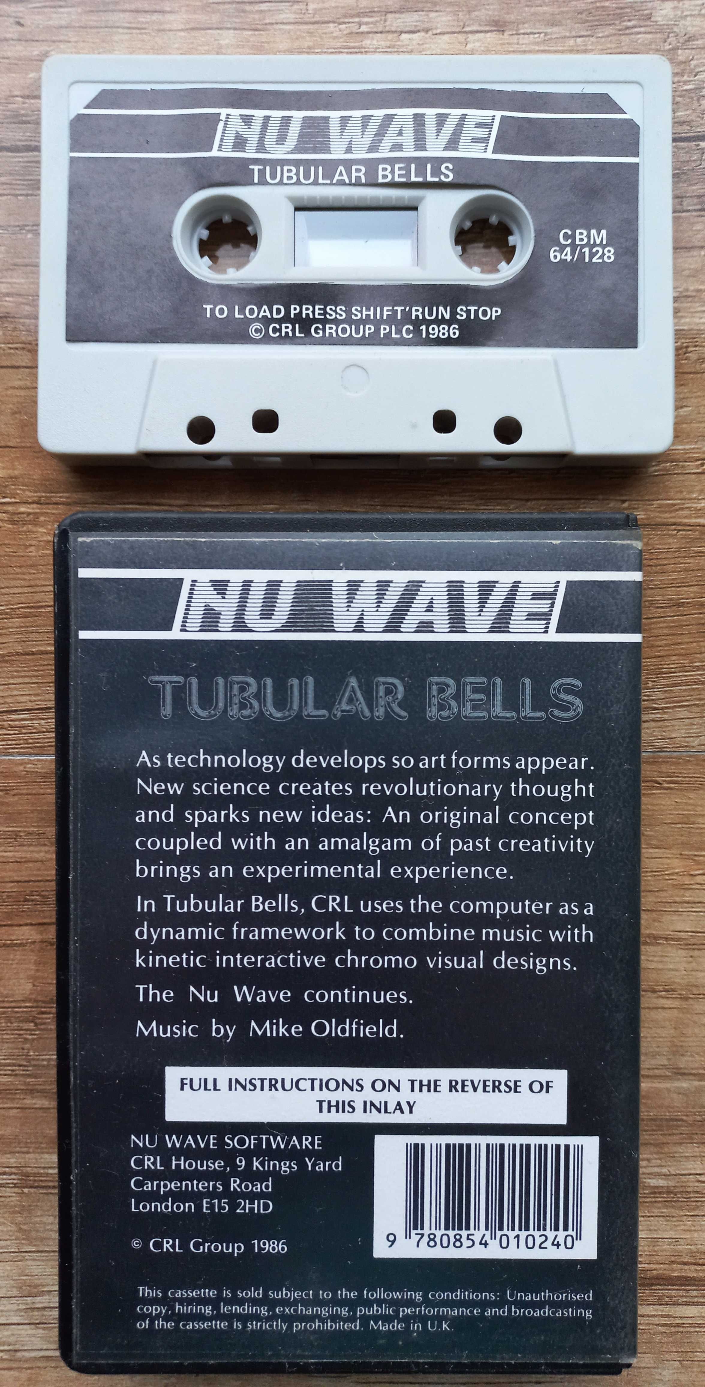 Tubular Bells prezent Commodore 64 128 C gra