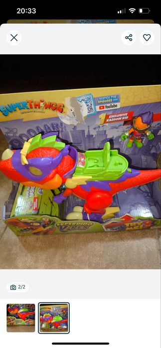 Super Things Zings Dinozaur V-REX