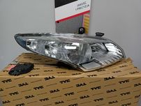 Renault Megane 3 08- Lampa/Reflektor przód prawy /H7+H7