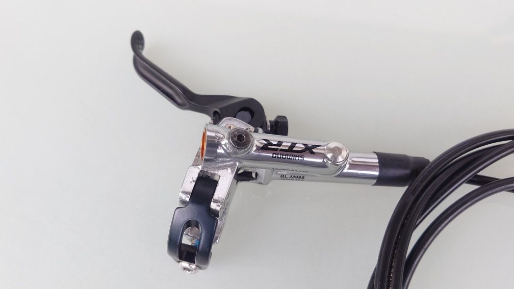 Hamulce hydrauliczne tarczowe Shimano XTR M985 komplet P+T