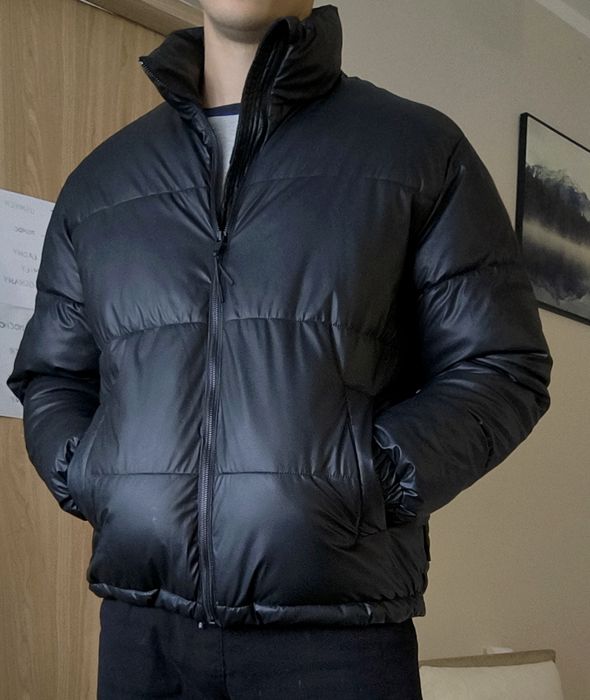 Kurtka Zimowa Aesthetics L Bomberka Eko Skóra Elegancka