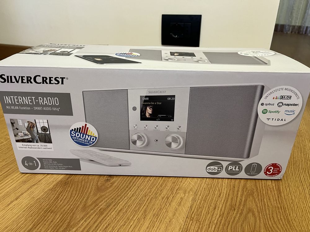 Інтернет радіо SilverCrest SIRD D14 DAB+,USB,FM-радіо