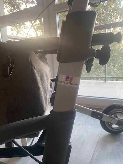 Chodzik na 4 kołach z hamulcem