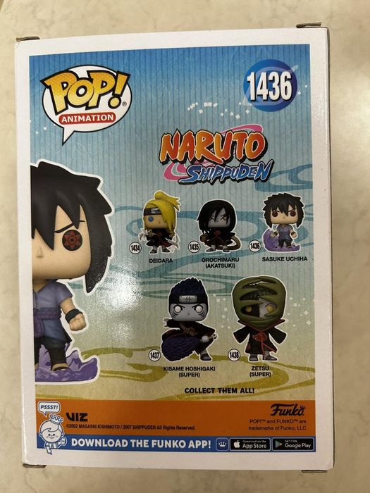 Funko Pop Sasuke Uchiha #1436
Shippuden

•

новий
Shippuden

•

нов