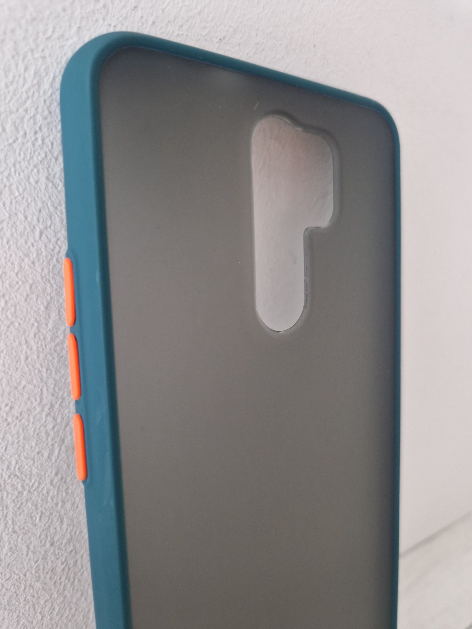 Vennus Color Button Bumper do Xiaomi Redmi 9 Zielony