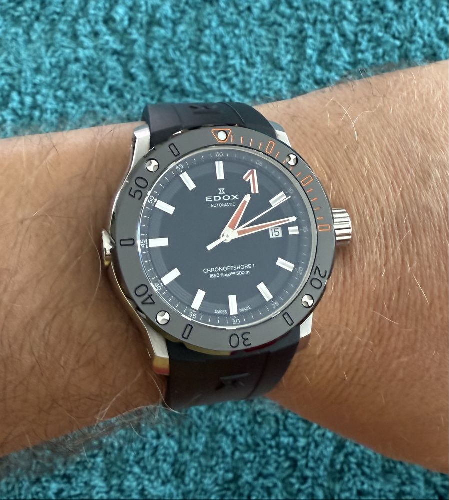 Часы EDOX Chronoffshore-1, Швейцария, Автомат