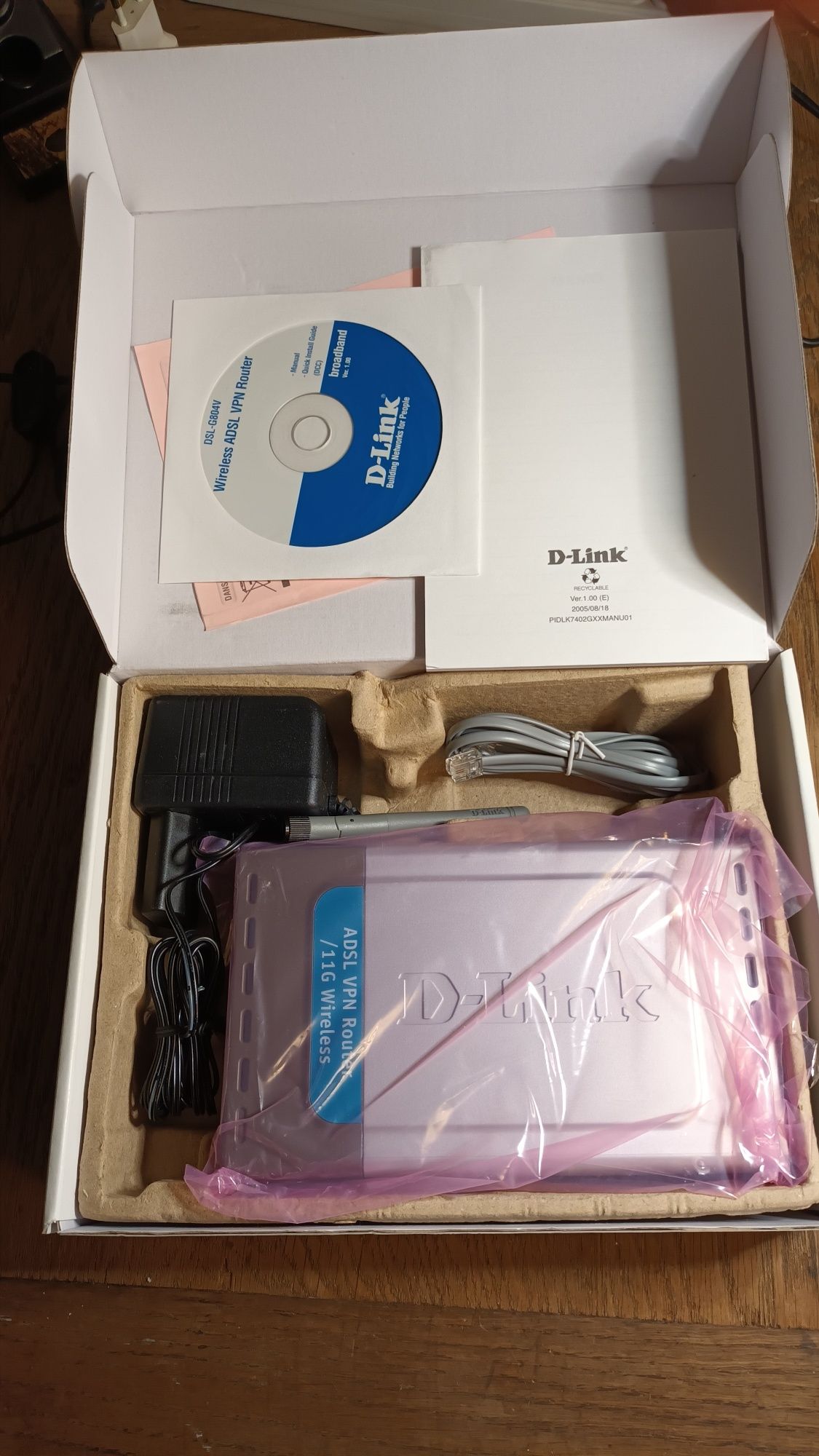 adsl роутер D-link DSL-G804V