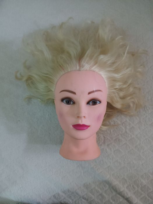 Голова манекен  парикмахерская блонд