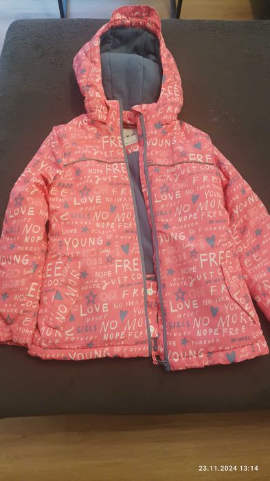kurtka zimowa dziecięca 128
