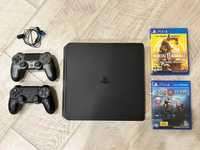 Приставка Sony PlayStation 4 SLIM 1 Tb. 2 Джойстика