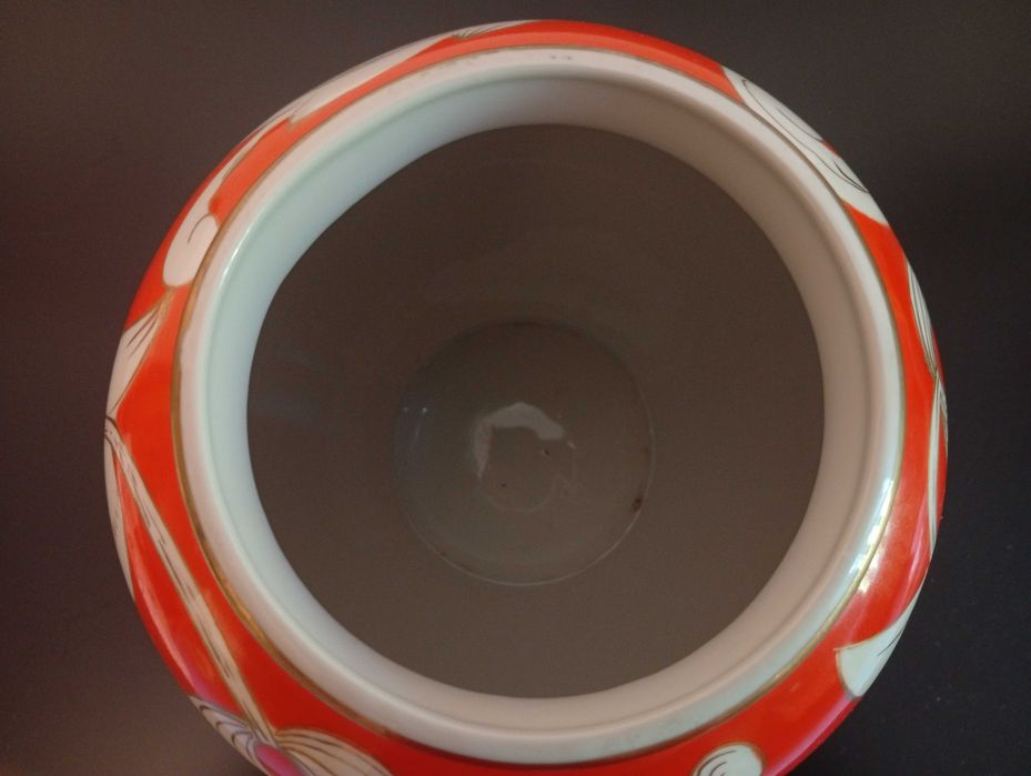 Ваза. БАРАНОВКА. Ручная роспись.