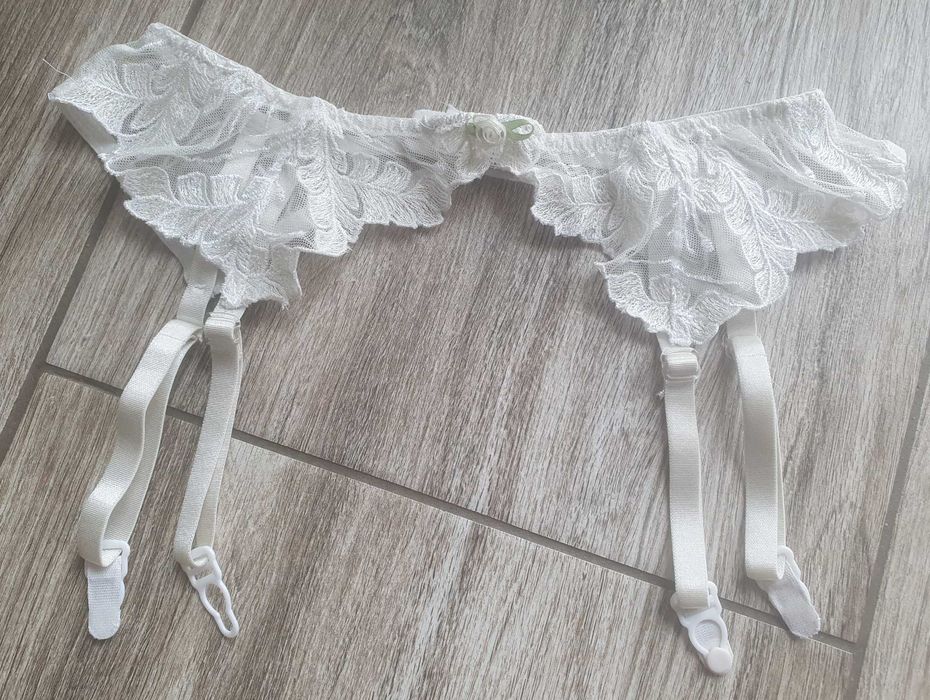 Pas do ponczoch kremowy Lupoline 38