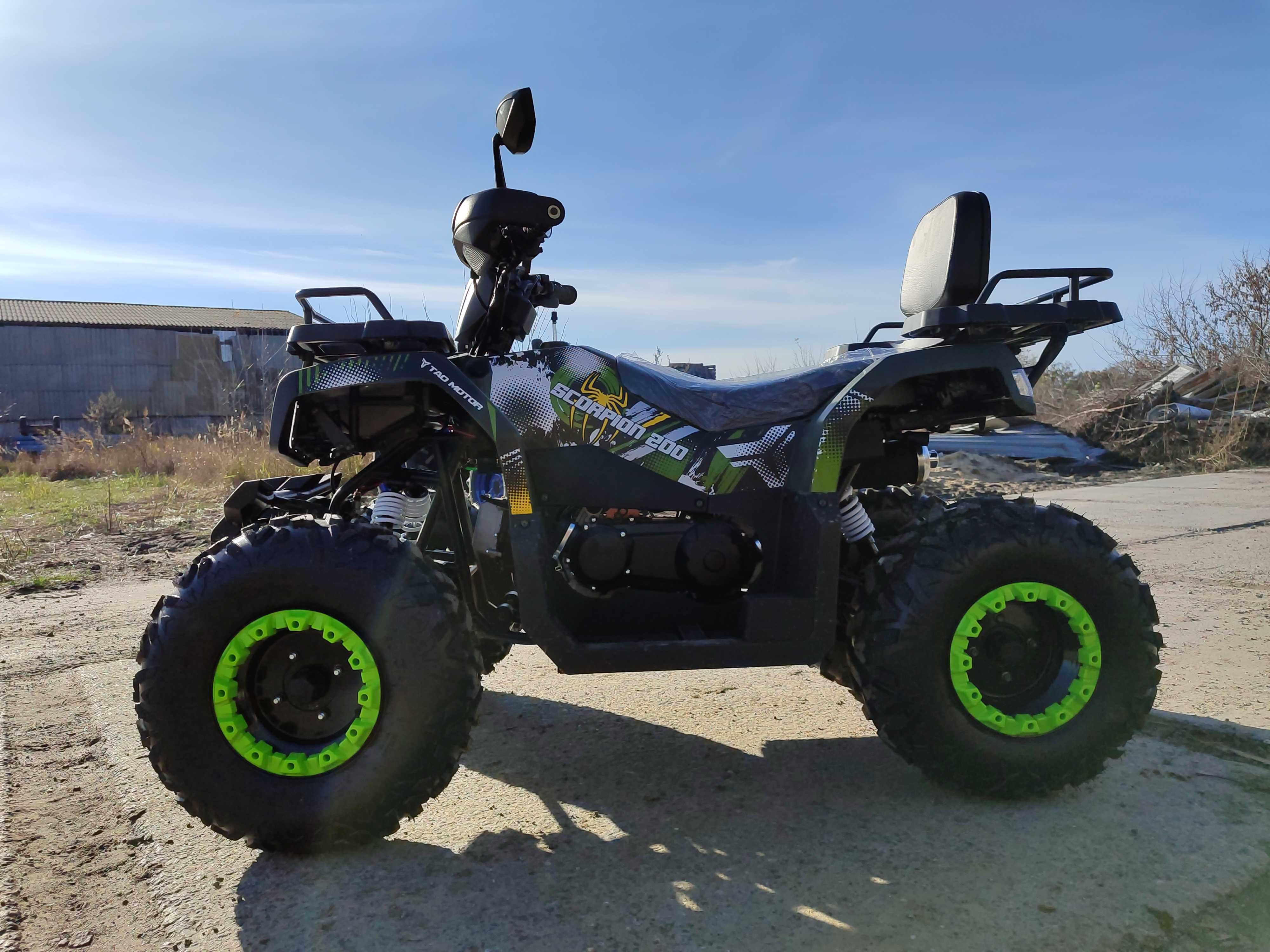Квадроцикл Comman Scorpion 200cc 2024 бесплатная доставка к дому