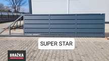 Brama przesuwna panel pełna 5m, SUPER STAR, ocynk ogniowy+RAL, inne