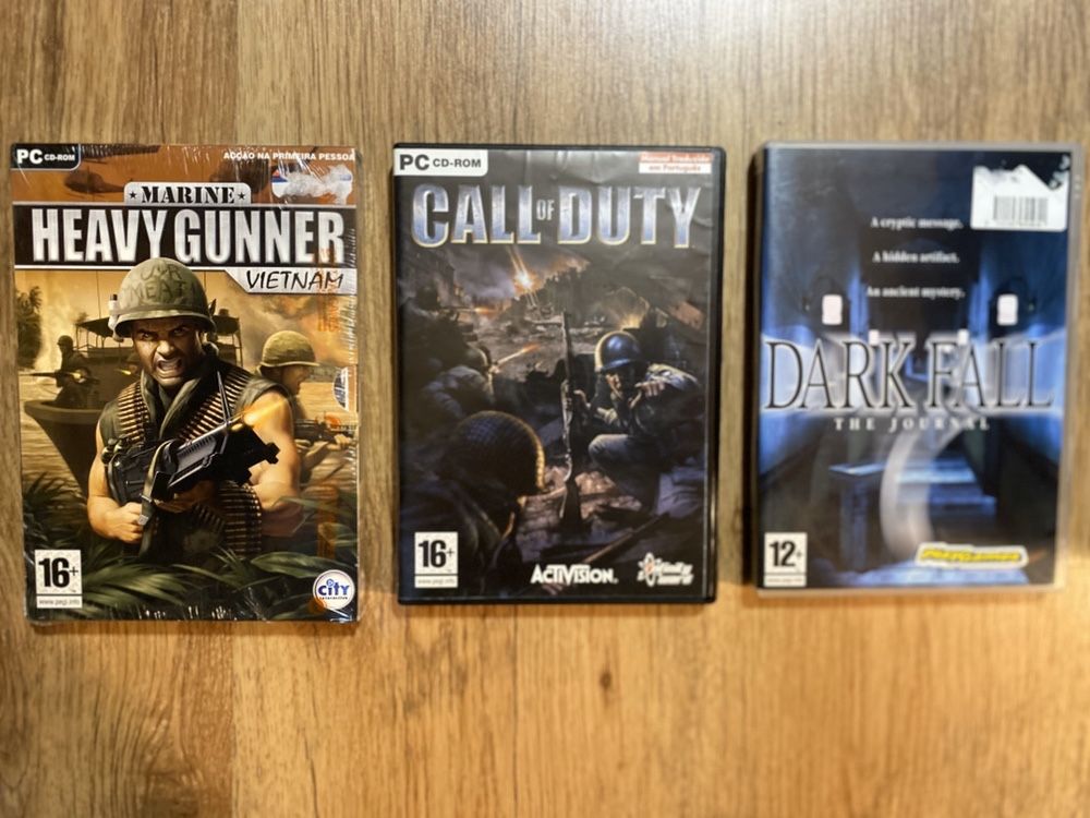 Lote de 22 Jogos PC diversos - Call of Dutty - sum of all fears - Mort