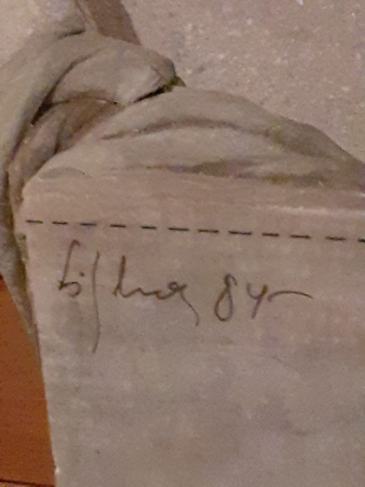 Escultura em pedra Figueiredo Sobral