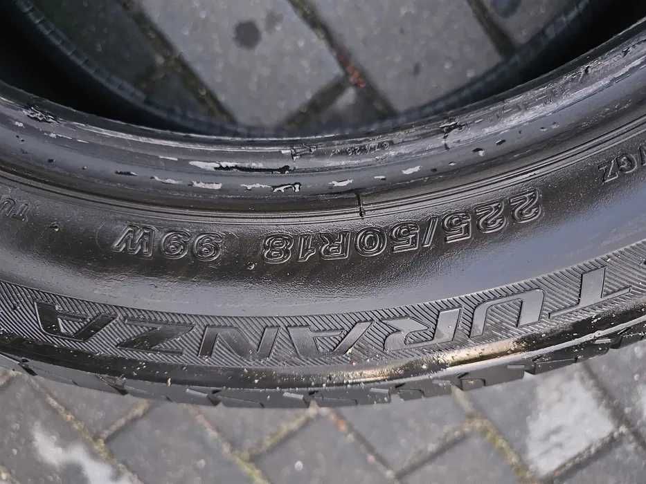 Opony letnie 225/50R18 Bridgestone Turanza T001 - komplet 4 szt. OKAZJ