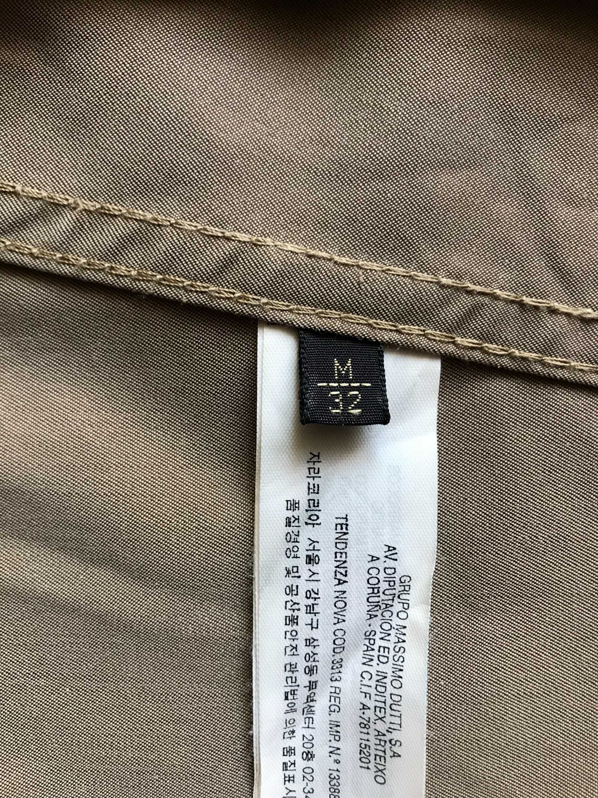 Gabardine / gabardina de senhora Massimo Dutti côr camel