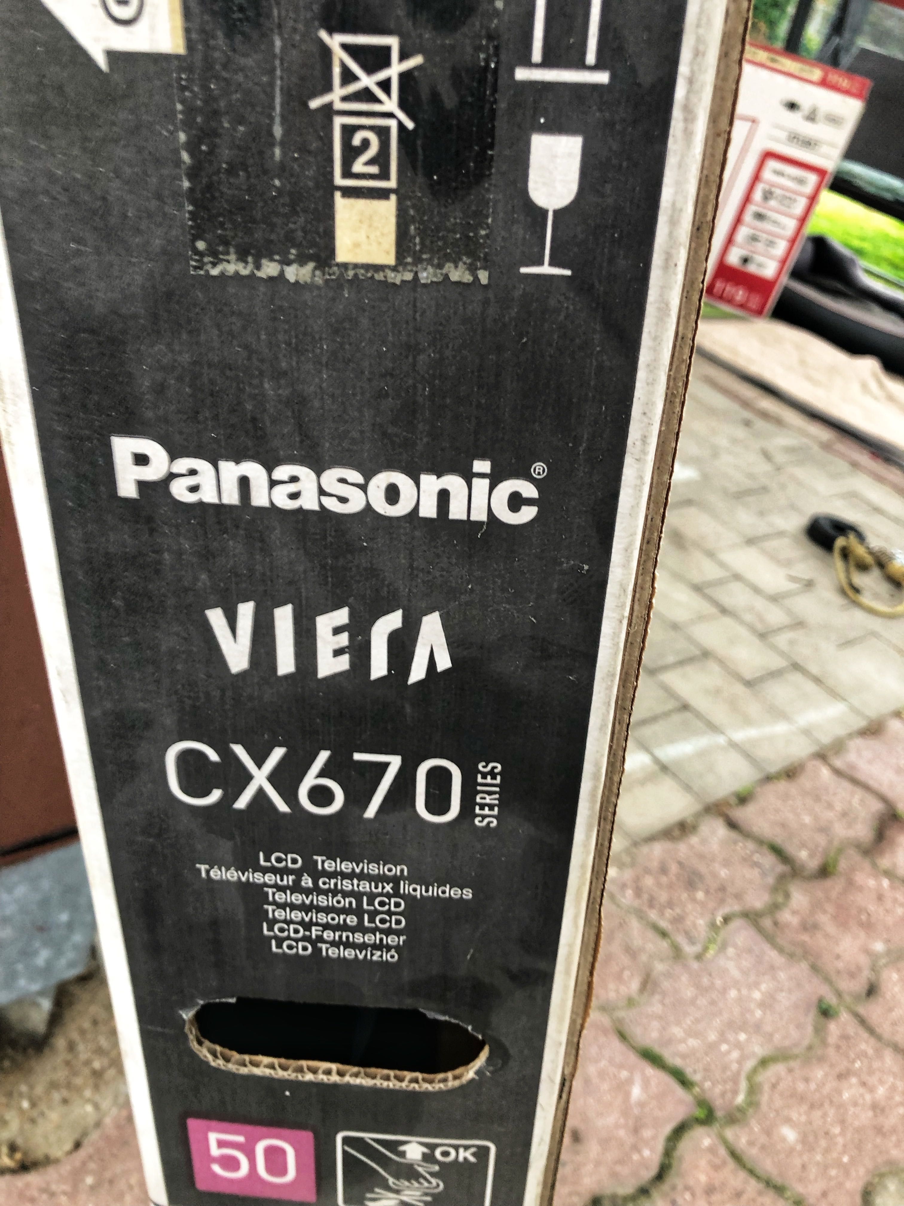 Telewizor PANASONIC TX-50CX670E - Uszkodzony Ekran