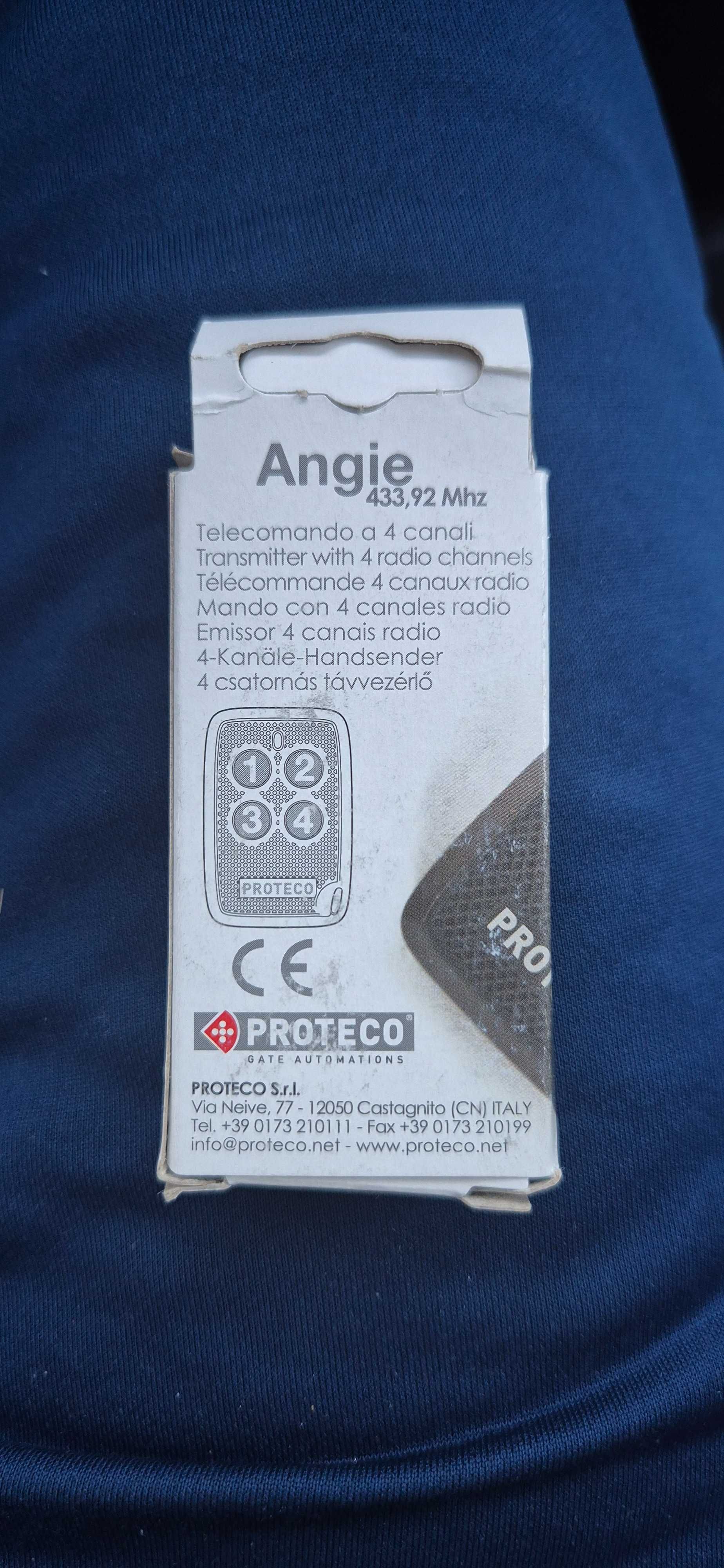 Comandos de Portão Proteco ANGIE e Vicway FR60 – 433 MHz – Originais
