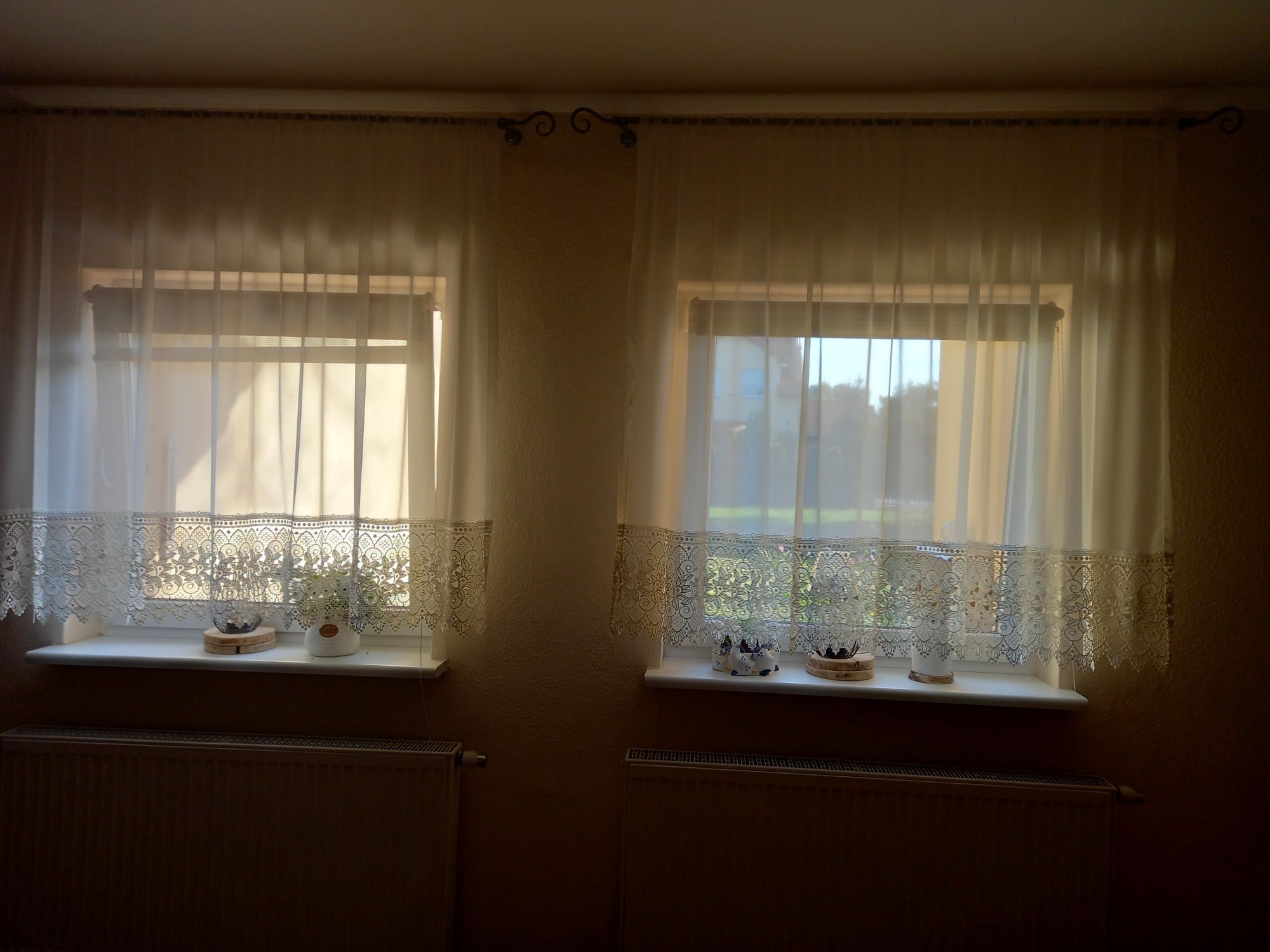 Firany z gipiura 2 sztuki