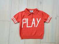 Bobo Choses t-shirt bluzka polo 2-3 92 Play sweterkowa premium