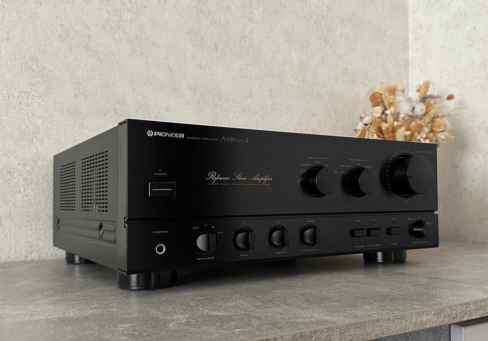 Підсилювач Pioneer A-616 MK II Японія (2 × 120 Вт / 4 Ом / БЖ 650 Вт)