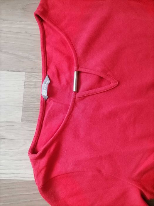 Czerwona sukienka m&s