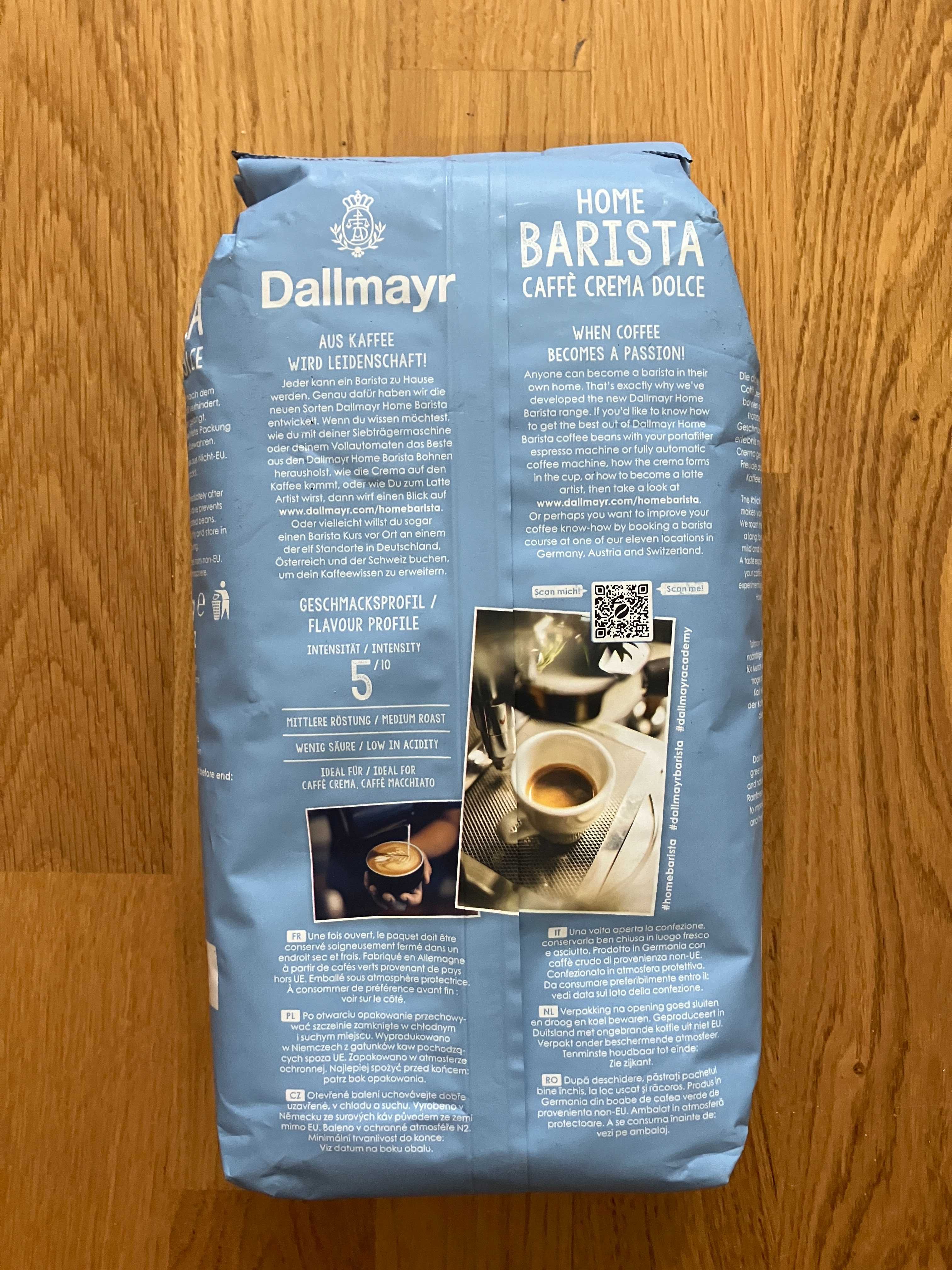 Кофе Dallmayr Home Barista