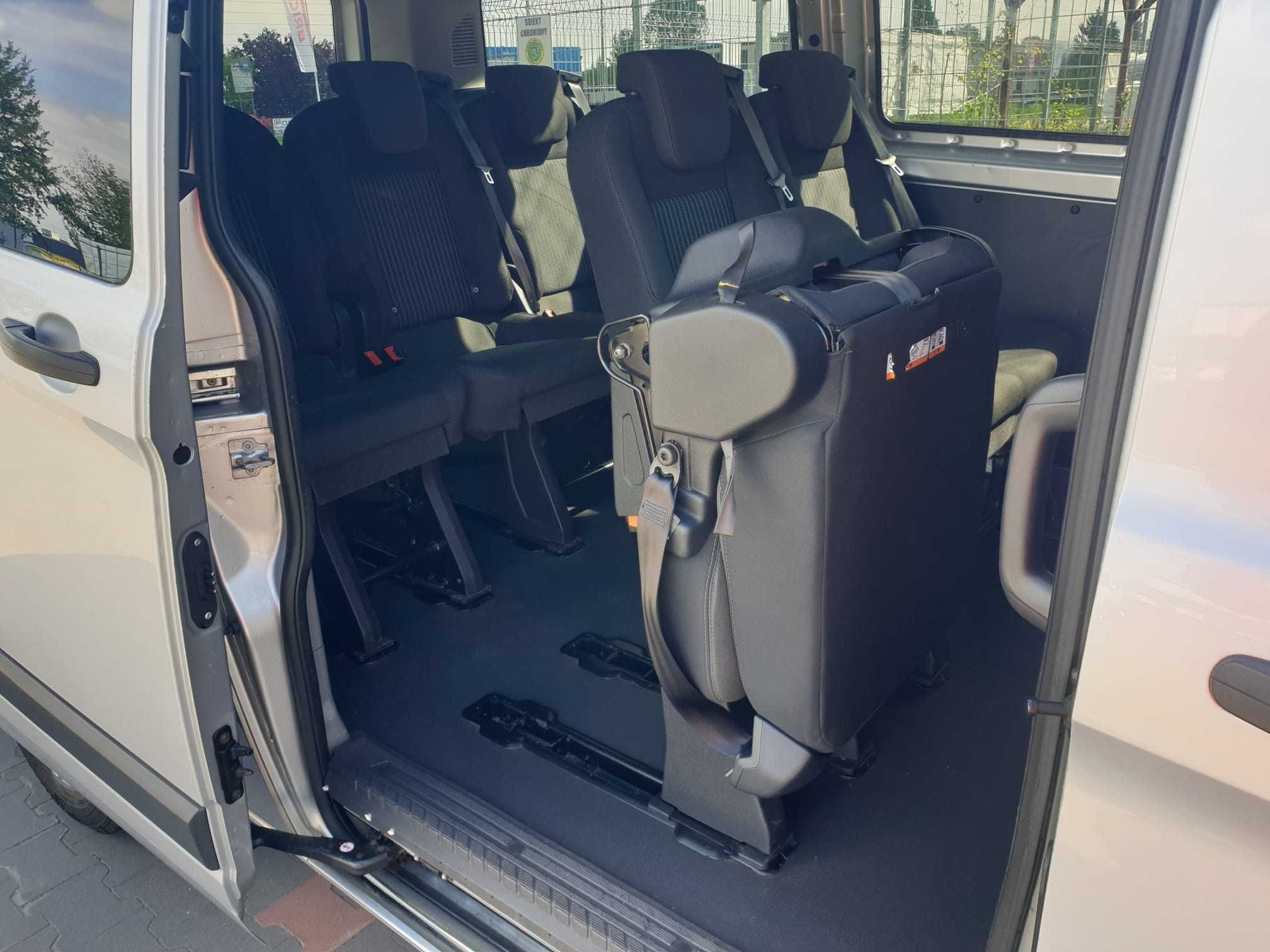 Ford Transit Custom2.0 130km 9 osób 2016/2017 nowy rozrząd,dwumas!