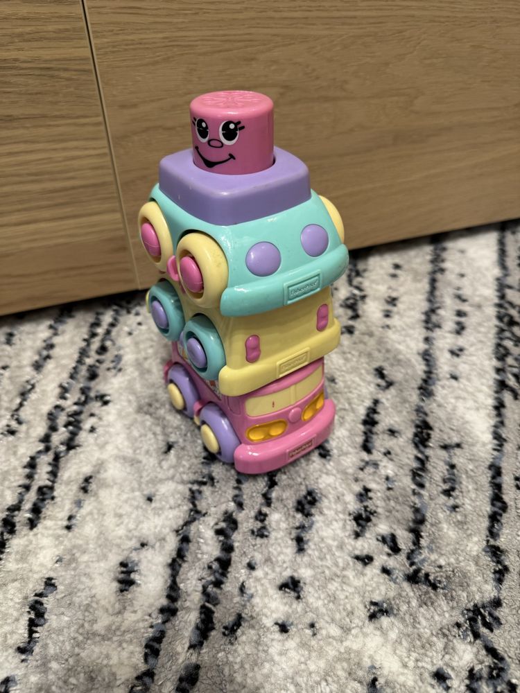 Wesołe klocki - samochodzik- - Fisher Price