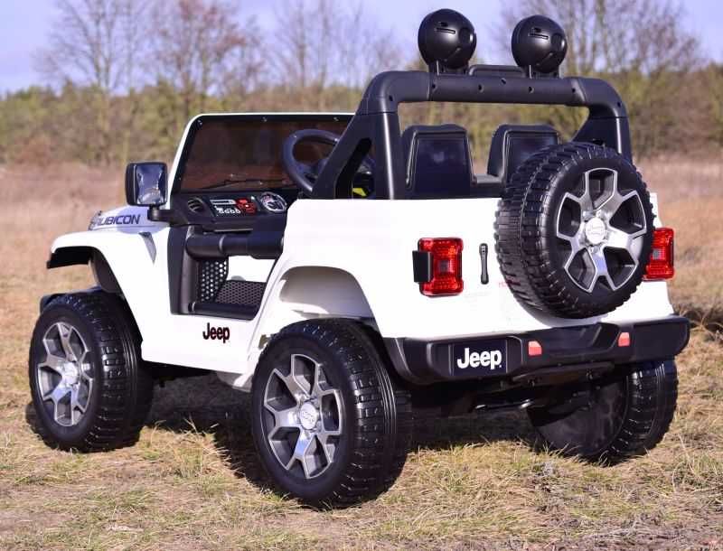 ZABAWKI - Super-Toys Jeep Wrangler Rubicon Pełna Opcja/Dk-Jwr555 Biały