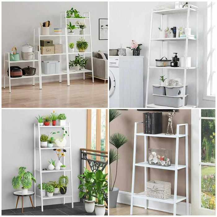 Стелаж-етажерка чотириярусний з металу