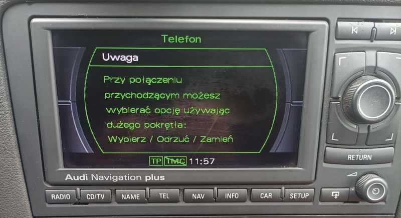 Radionawigacja RNS-E do Audi A3