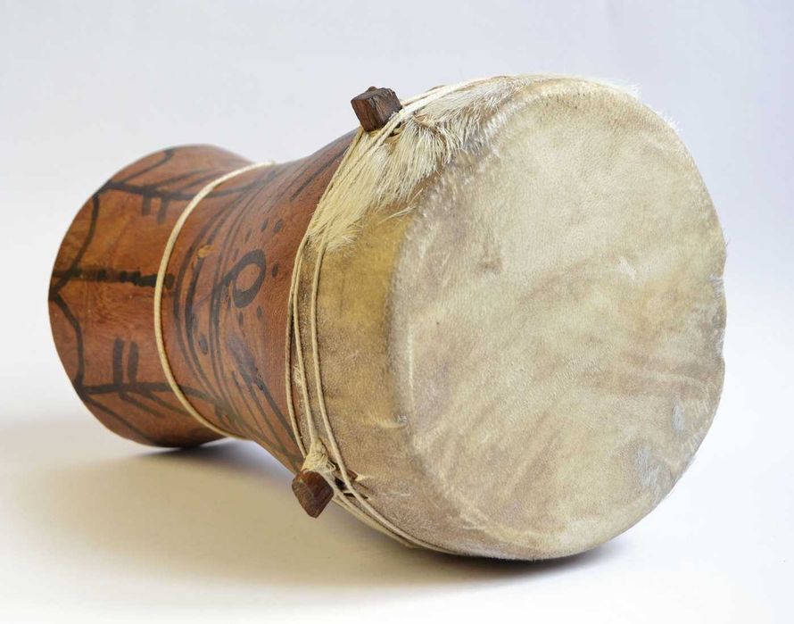 Bęben bębenek djembe bongo śred. 17 cm